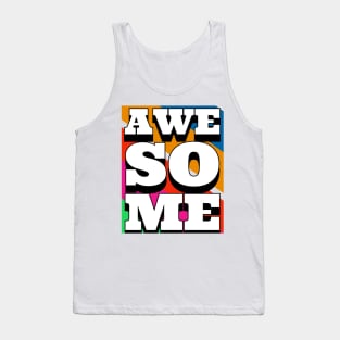 Awesome typography t-shirt Tank Top